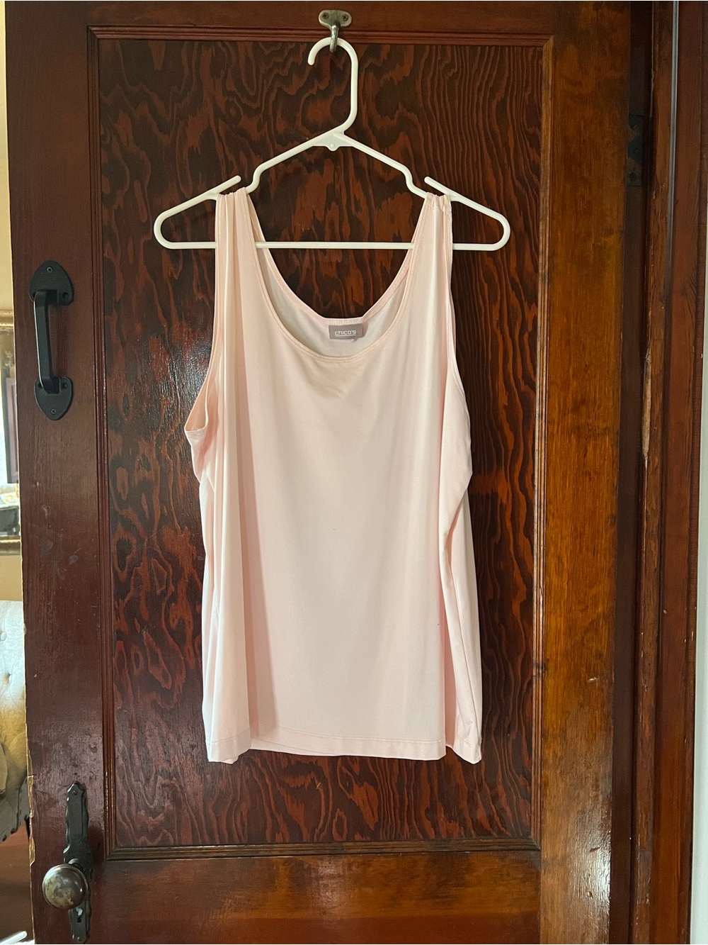 Chico’s Blush Scoop Neck Tank Top
